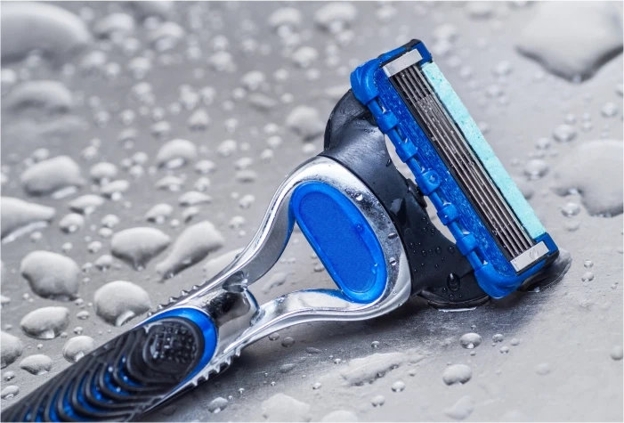 Blue gillette