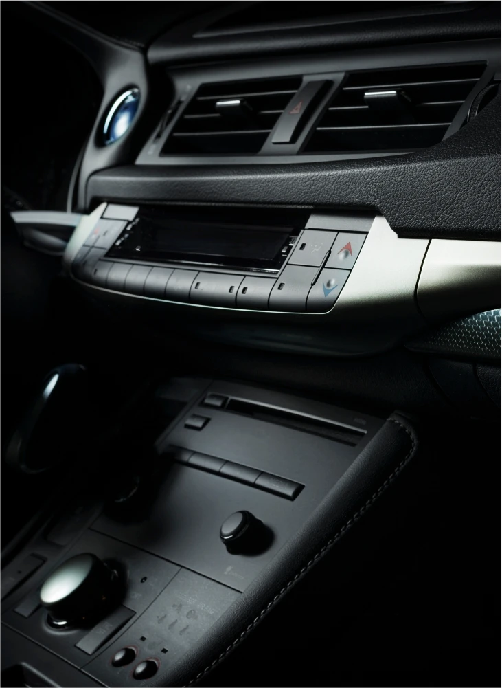 Car interior details